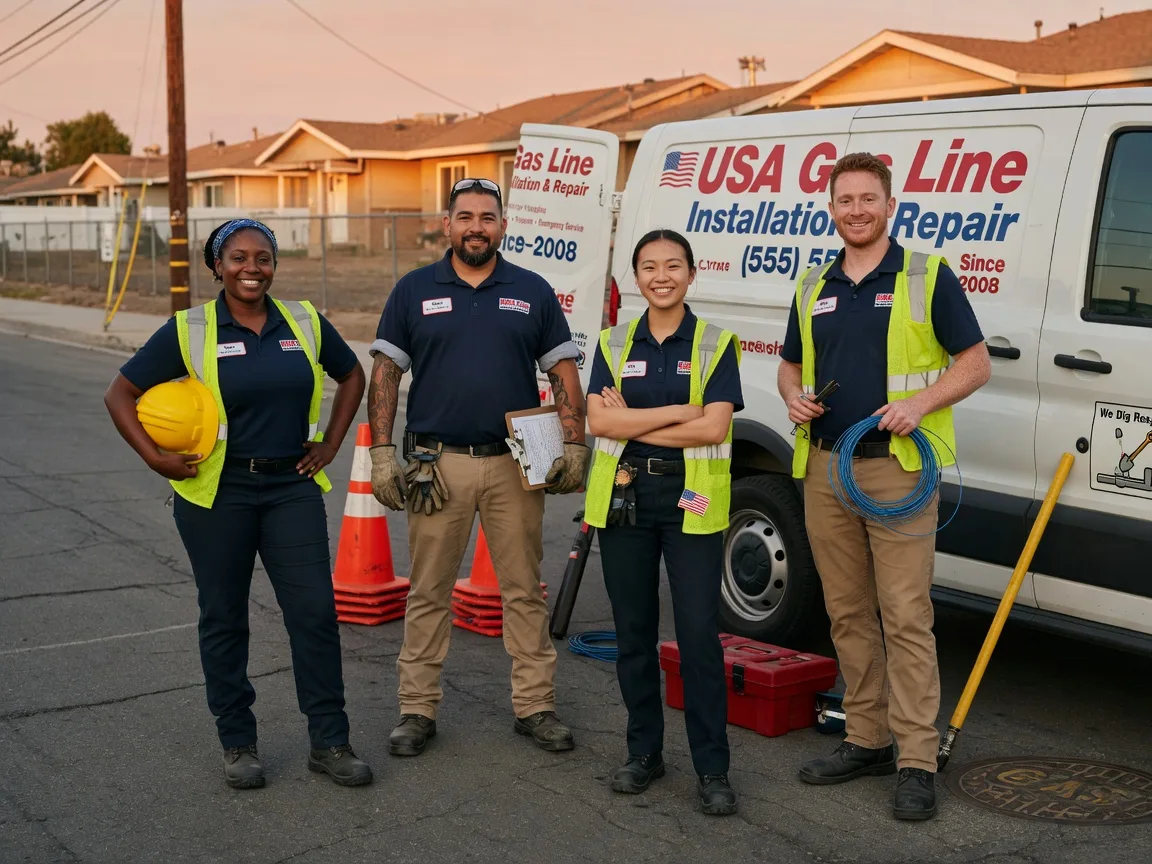 Gas Line Installation company in Barksdale, TX